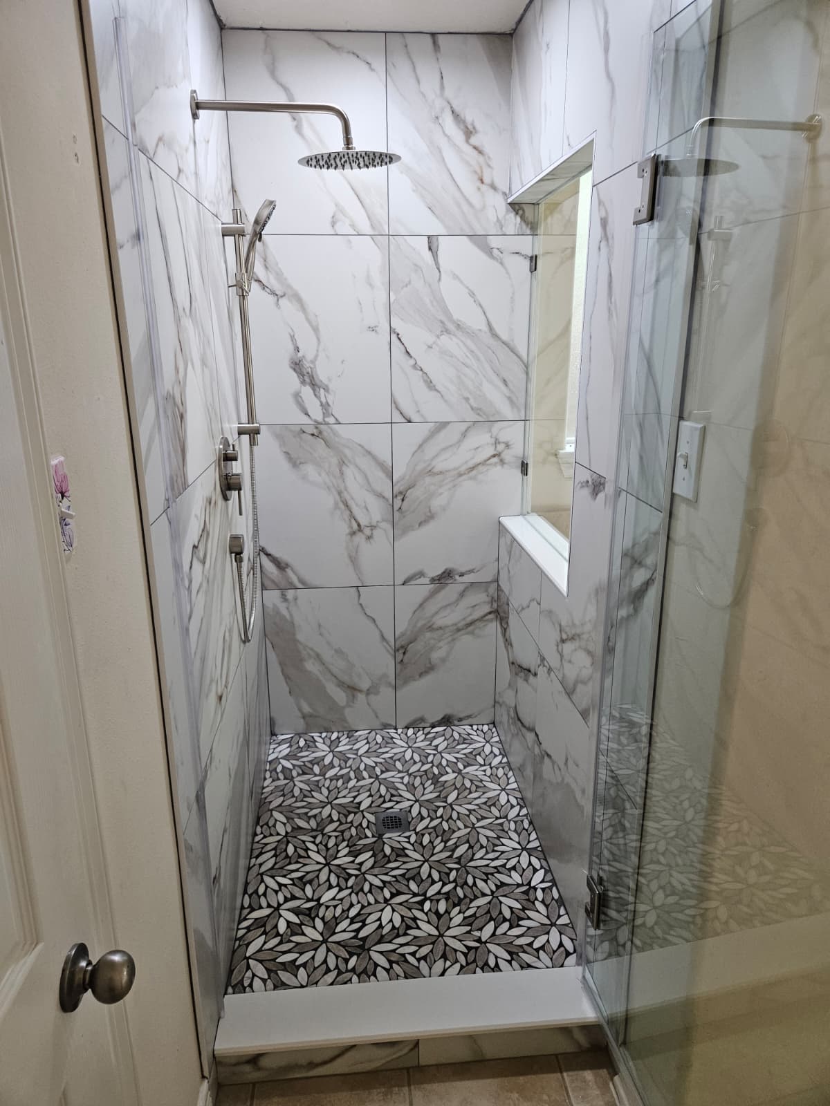 Walk-In Safety Shower — Brookshire | One Drop Accessible Showers