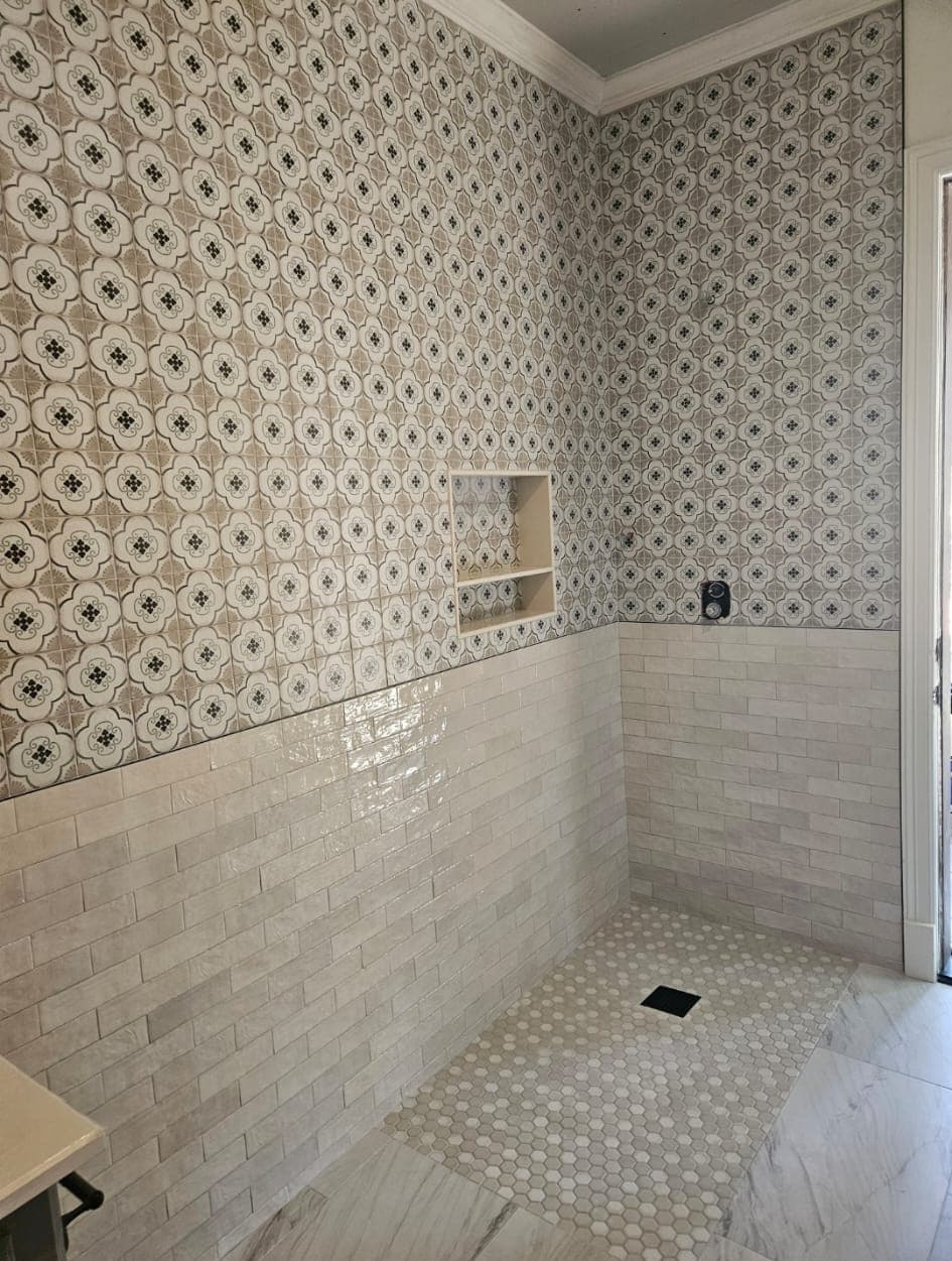 Roll-In Shower — Houston Heights
