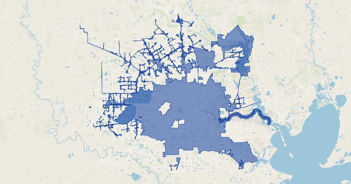 One Drop Accessible Showers service area — Greater Houston TX